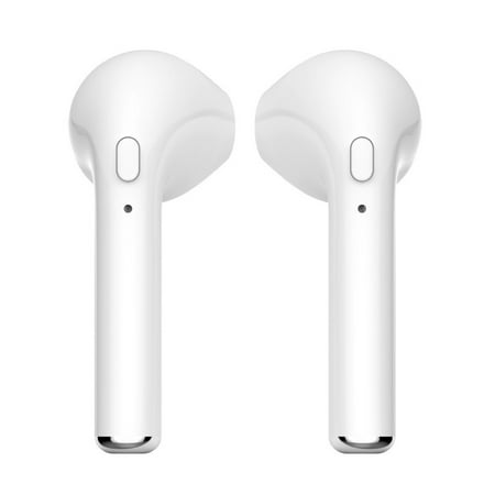 Bluetooth Earbuds, Wireless In-Ear Headphones Hands Free Noice Cancelling Headset with Portable Charger for, iphone X, 8, 8plus, 7, 7 plus, 6s, Samsung Galaxy S7, S8, IOS, Android (Best Bluetooth For Android)