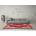 thumbnail image 3 of Ahgly Company Indoor Rectangle Medallion Red Traditional Area Rugs, 8' x 10', 3 of 4