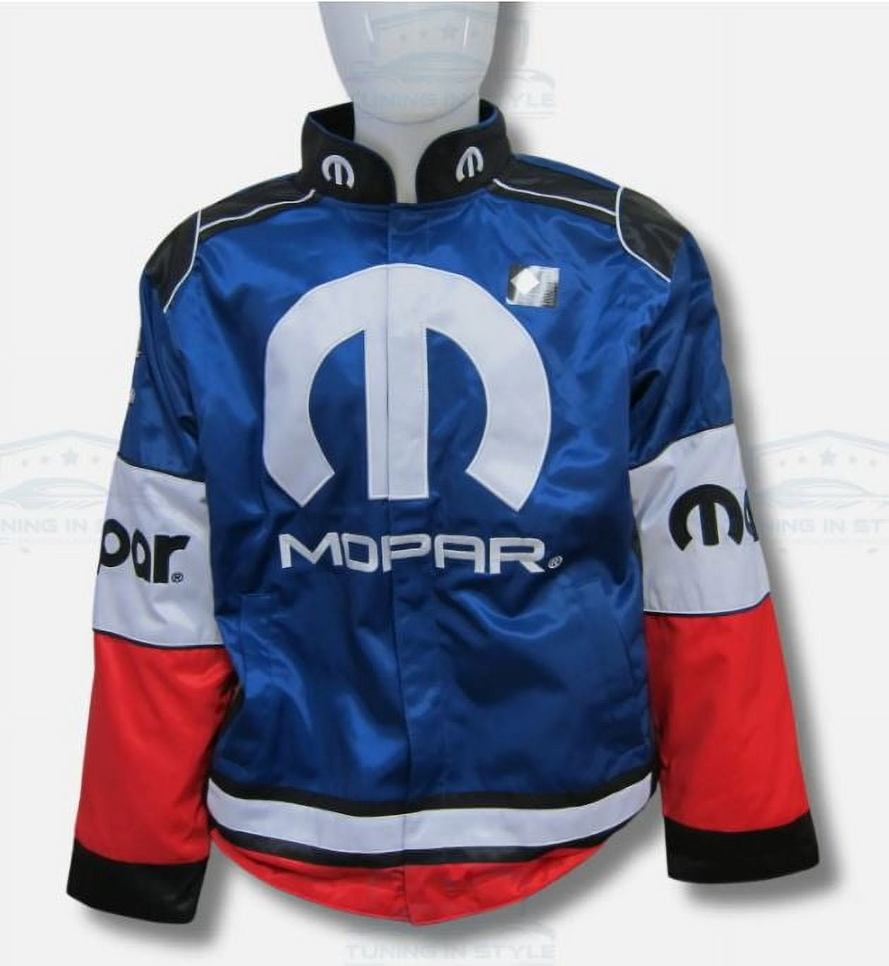 Ford Performance Blue Automotive Racing Windbreaker Jacket