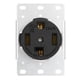 thumbnail image 3 of Conector de alimentación hembra, receptáculo Industrial de 4 orificios, estándar estadounidense, 30A, 125V/250V, 3 of 8