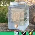 thumbnail image 2 of Contenedor de almacenamiento de agua Cola Botella de agua resistente a altas temperaturas 20L, 2 of 8