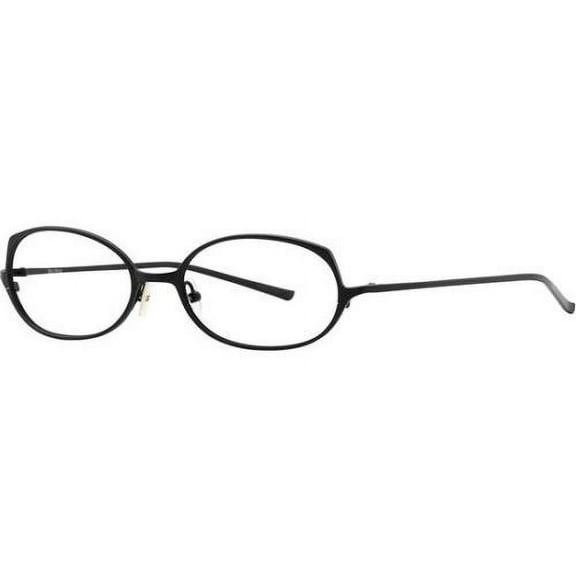 NEW VERA WANG V107 WOMENS/LADIES DESIGNER FULL-RIM TITANIUM BLACK TITANIUM ALLERGY FREE GENUINE FRAME DEMO LENSES 51-17-135 EYEGLASSES/SPECTACLES