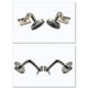 thumbnail image 4 of Juego de 2 soportes de pasamanos de acero inoxidable pulido para montaje en pared, mano, 4 of 5