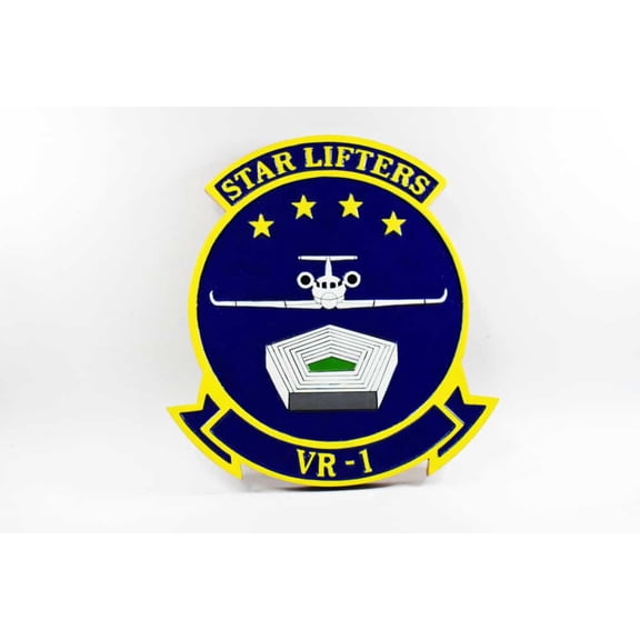 Fleet Logistics Squadron One (VR-1) Starlifters Plaque