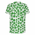 thumbnail image 5 of Goodtrade8 Mens St Patricks Day Shirt Big and Tall Irish Crew Neck Printed Vacation Short Sleeve Casual Summer Wear, 5 of 5