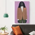 thumbnail image 5 of Portrait Painter Amy Sherald Painting Art Poster (1) Wall Art Poster Scroll Canvas Painting Picture Living Room Decor Home 16x24inch(40x60cm), 5 of 6