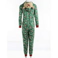 thumbnail image 5 of Sinhoon Christmas Family Matching Jumpsuit Pajamas One-Piece Mom Dad Kids Baby Deer Hoodie Romper Jumpsuit Zipper Pjs, 5 of 6