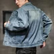 thumbnail image 5 of Chaquetas de mezclilla para hombre, abrigo de jeans ligeros de otoño para hombre, ropa de abrigo con botones a bordo al precio más bajo, entrega rápida, Corea G Casual, talla grande, 5 of 5