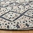thumbnail image 3 of SAFAVIEH Aspen Katina Geometric Area Rug, Charcoal, 7' x 7' Round, 3 of 7