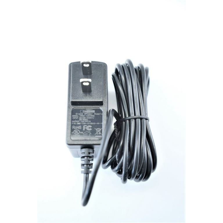 UL Listed OMNIHIL 8 Feet Long AC DC Adapter Compatible with RCA TV Headset Model DHP780