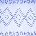 thumbnail image 1 of Ahgly Company Indoor Square Solid Blue Modern Area Rugs, 7' Square, 1 of 4