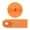 Orange, variant on 100PCS Blank Livestock Ear Tags Sheep Ear Tags for Livestock Identification Information Management