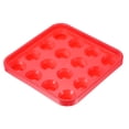 thumbnail image 1 of Uxcell Plateau de Rangement pour Balles de Billard, Plateau de Rangement pour Snooker, Table de Billard, 16 Balles, Rouge, 1 of 5