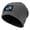 Gray, variant on Lion Sport Logo Unisex Knitted Hat For Adults, Fleece-Lined For Autumn And Winter, Soft And Comfortable Buffet Hat/Ski Hat