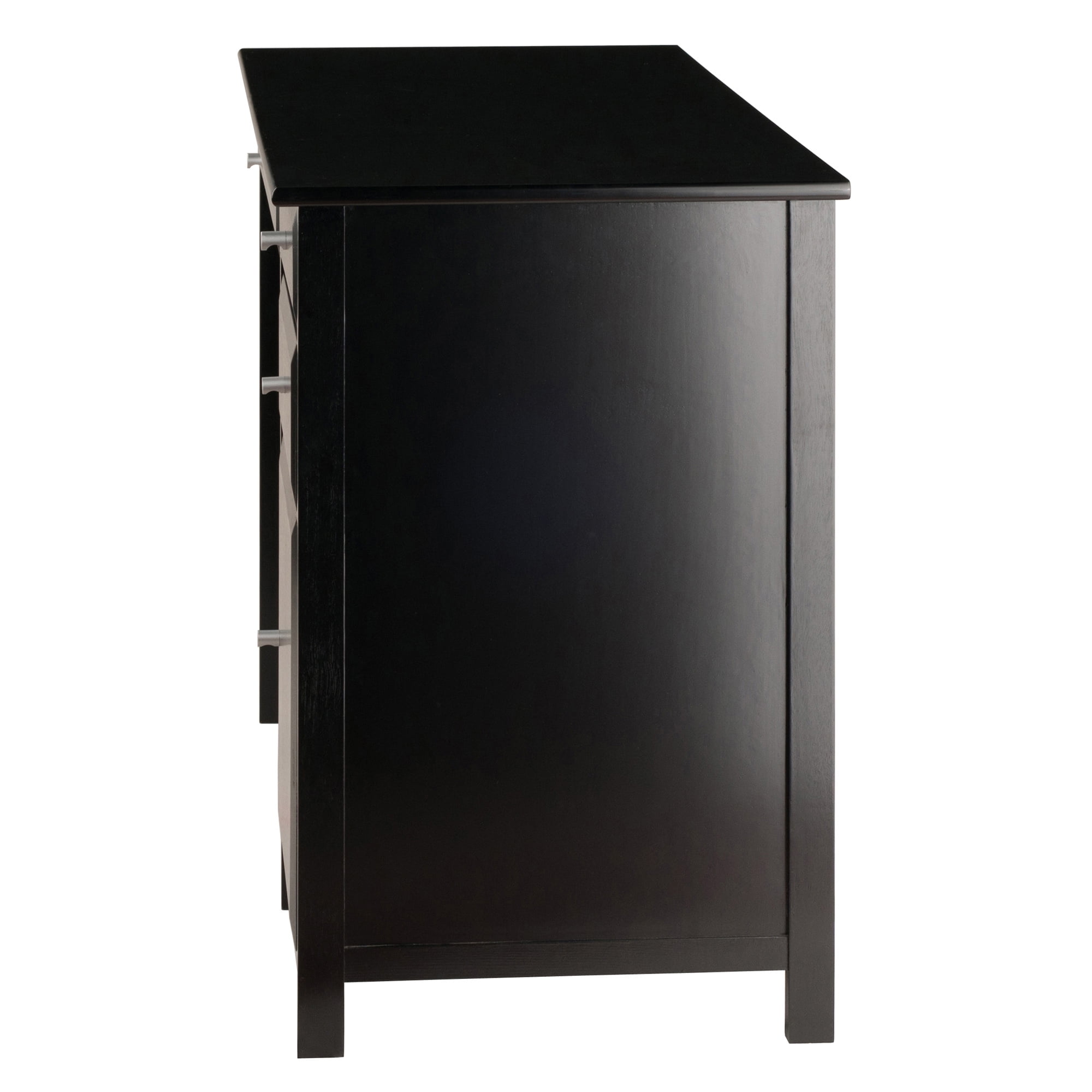 Winsome Delta Home Office Writing Desk, Black Finish