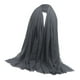 thumbnail image 5 of Bufanda de mujer, , Bufandas de verano, Bufanda de seda, Bufanda de algodón, Todos gris Yuyangstore Bufanda de algodón suave para mujer, 5 of 7