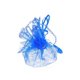 thumbnail image 2 of Organza Pouch Round Sequined for Storage 100Pcs Blue Drawstring Gift Bags, 2 of 3