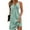 Green, variant on Ayolanni Knee-Length Cute Dresses for Women Graphic Green V-Neck Sleeveless Dresses Ladies Dresses L
