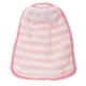 thumbnail image 5 of qimpservices Toalla de mano de forro polar coral para colgar en la pared Lindo lazo Baberos para niños Raya rosa, 5 of 8