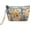 Small Grey Floral G, variant on Cosmetic Bag Organizer,Mini Canvas Makeup Pouch, Compact Travel Toiletry Bag For Women, Portable Purse Makeup Storage Case, Small Zipper Cosmetic Organizer For Handbag And Daily Use, 1 Pack