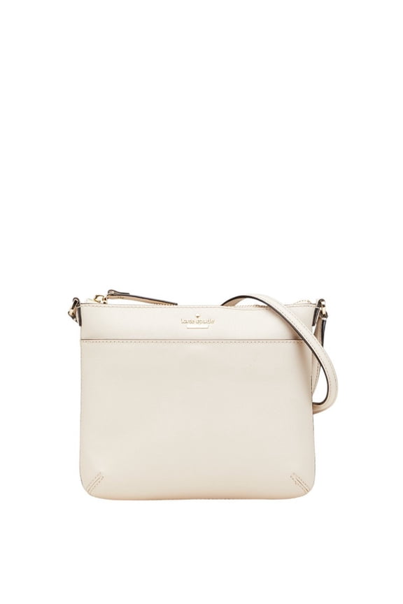 Pre-Owned Kate Spade Cameron Street Crossbody Shoulder Bag, Beige Leather, Women's (Good)