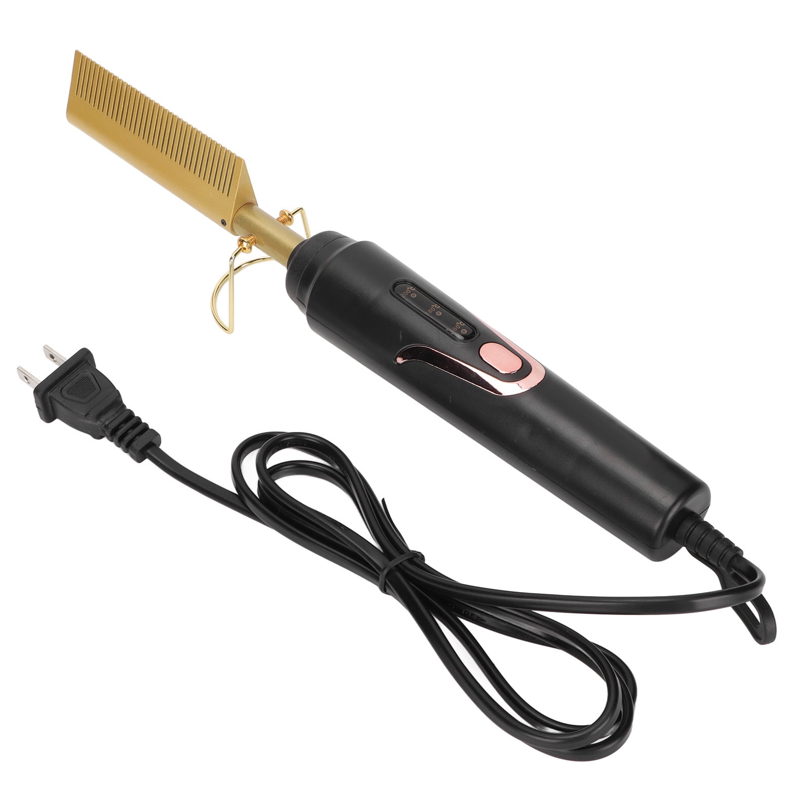 Electric Hair Straightening Brush, Hair Straightener Comb Portable