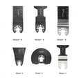 thumbnail image 4 of 100/108pcs Oscillating Multitool Accessories High Carbon Steel Mix Saw Blades Multi Tool Kits for Metal Wood and Plastic Cutting, 4 of 13