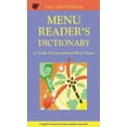 thumbnail image 1 of Pre-Owned Menu Reader's Dictionary Paperback, 1 of 1
