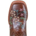 thumbnail image 5 of Smoky Mountain Western Boots Girls Floralie Pull On Brown 3841C, 5 of 7