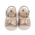 thumbnail image 2 of Quealent Toddler Girl Shoes 2024 Summer Soft Baby Girls Boys Sandals Summer Beach Shoe Outdoor Casual Toddler Princess Dress Flats Gold,4, 2 of 5