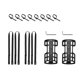 thumbnail image 4 of 2 Pcs Portable Waterproof Bike Fork Bag Mounting Seat Electric Scooter Bag Mount Base Bicycle Fron, 4 of 5