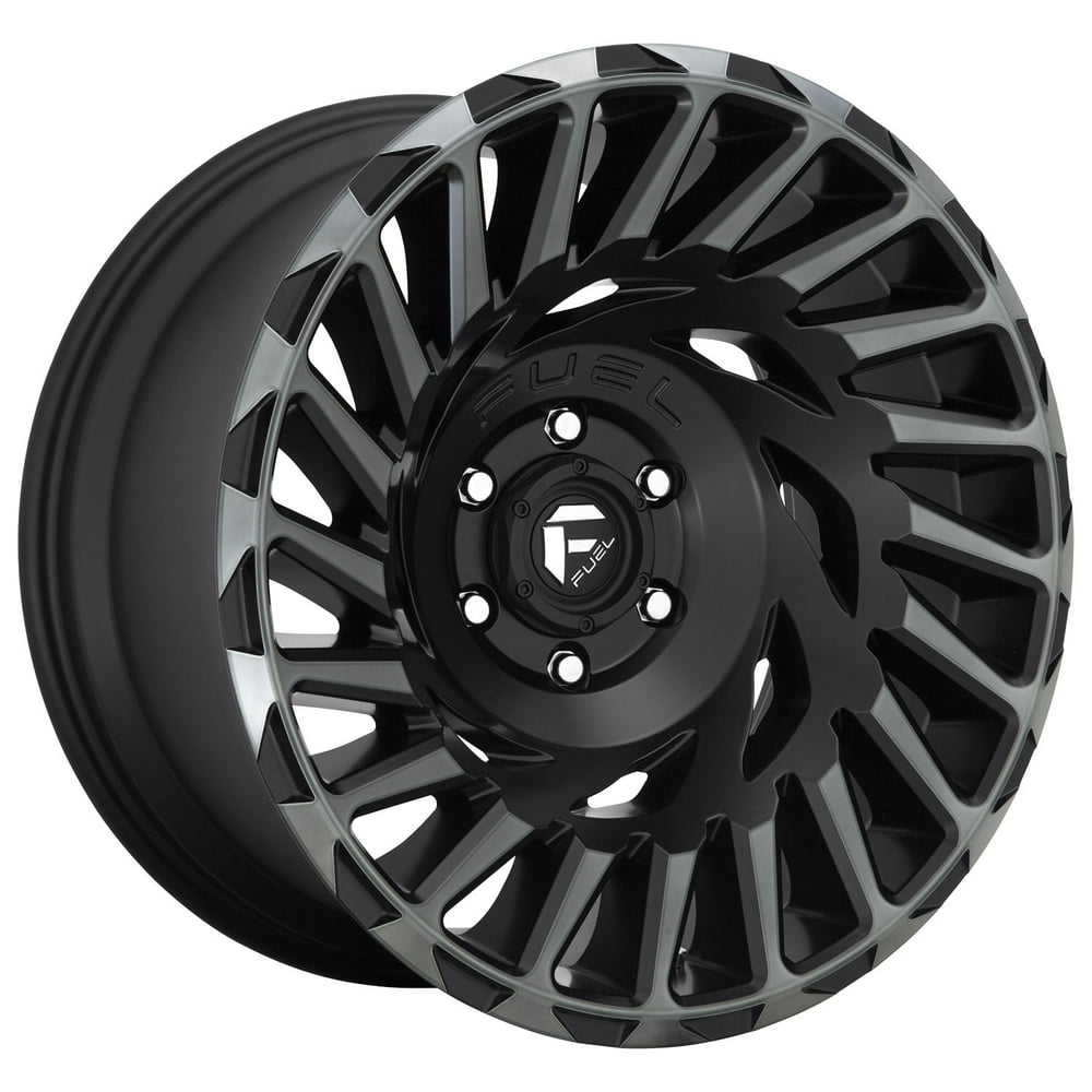 Fuel cyclone 18x9 6x139.7 12et 106.10mm matte machined double dark