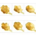 thumbnail image 3 of Stainless Steel Creative Flower Coffee Spoon Soup Spoons Sugar Spoons, Ice-Cream Tea Stirring Spoons 4.8 Inches Retro Dessert Demitasse Espresso Spoon, 3 of 4