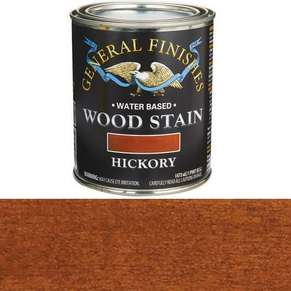 General Finishes Wood Stain, Water Based, Hickory Stain, Pint