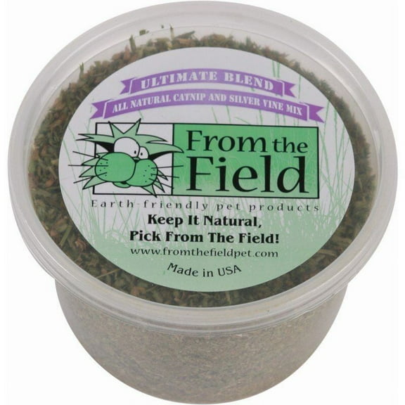 From The Field Silver Vine And Catnip Mix Ultimate Blend 2 Oz Tub