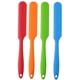 thumbnail image 1 of Juego de espátulas de silicona resistentes al calor, herramientas flexibles antiadherentes para hornear en la cocina, utensilio de cocina de diseño ergonómico multicolor (4 piezas), 1 of 7
