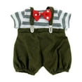 thumbnail image 1 of Pantalones con tirantes Hugo para muñecas 38 cm 3 piezas camiseta con pajarita, 1 of 8