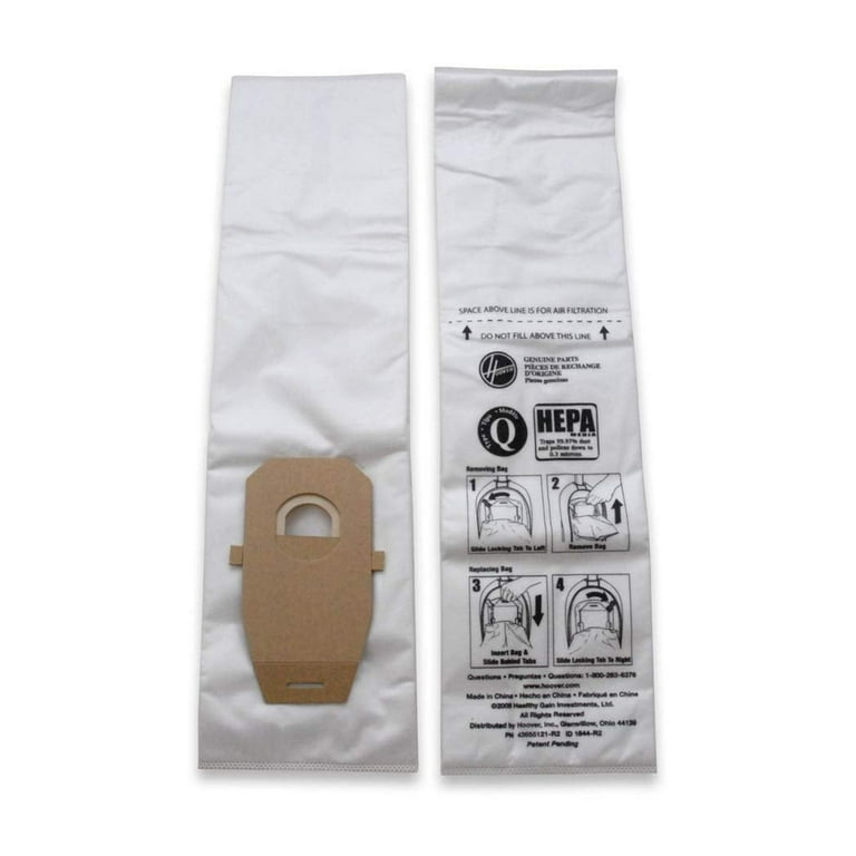 Hoover Vacuum Bags 10-Pack For Models 5000PH, 5007PH, H4526, Harmony CJ063 Series Hoover S Bags - Foto 14