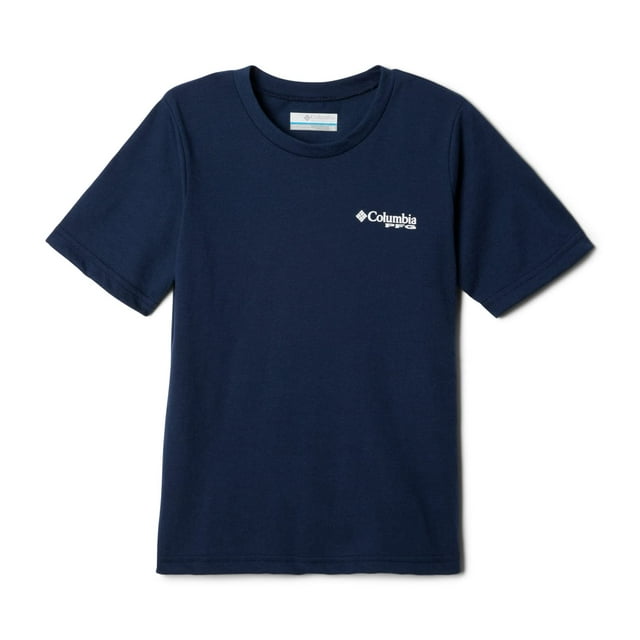 Camiseta Columbia Youth PFG de manga corta con estampado en talla XS