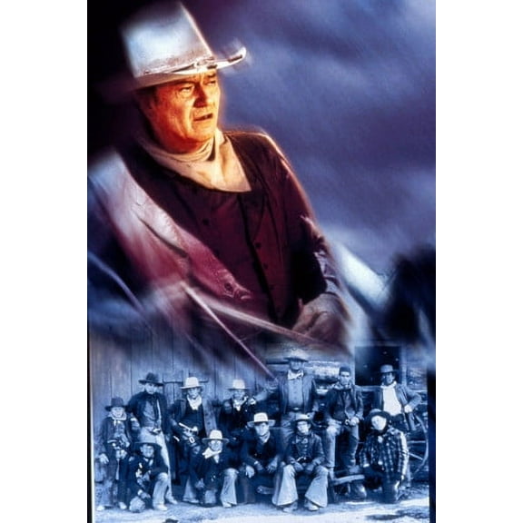 John Wayne The Cowboys Art 24x36 Poster