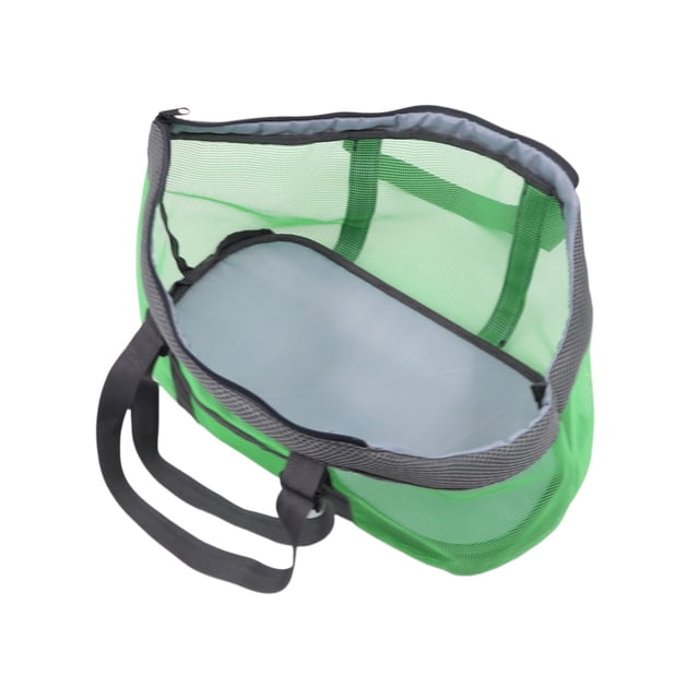 Bolsa de transporte para mascotas, plegable, para perros, para viajes, tamaño pequeño y mediano Gris verdoso