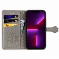 thumbnail image 3 of Funda Cartera FOXDOCK para iPhone 13 , Flip PU con Relieve de Gatos y Perros, Tarjetero y Soporte, 3 of 6
