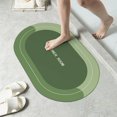 thumbnail image 4 of MesaSe bathroom rugs Clearance 3pc Bathroom Set Rug Mat Toilet Lid Cover Plain Solid Color Bathmats Khaki, 4 of 6