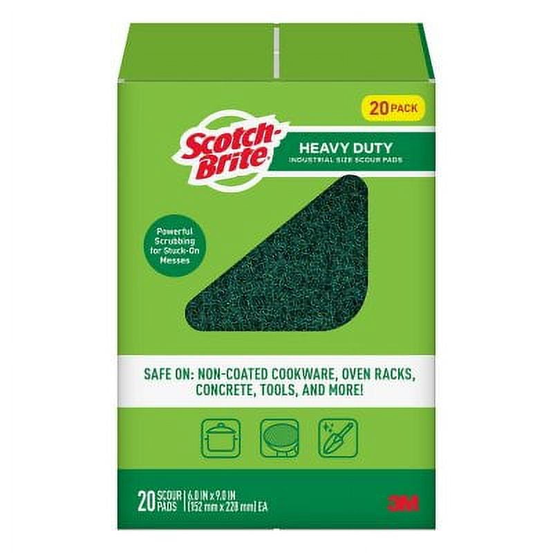 Scotch Brite 20pc Heavy Duty Industrial Dishwashing Scour Scotch Brite 20pc Heavy Duty Industrial Dishwashing Scour