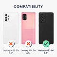 thumbnail image 2 of Smartphone Case Compatible with Samsung Galaxy A53 5G - Honeycomb Design Protective Phone Back Cover - Neon, 2 of 5
