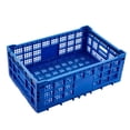 thumbnail image 1 of Garvee 5 Pcs Caisses à Lait en Plastique Pliables, Bacs de Rangement Pliables et Boîtes de Transfert Polyvalentes, Bleu, 1 of 9