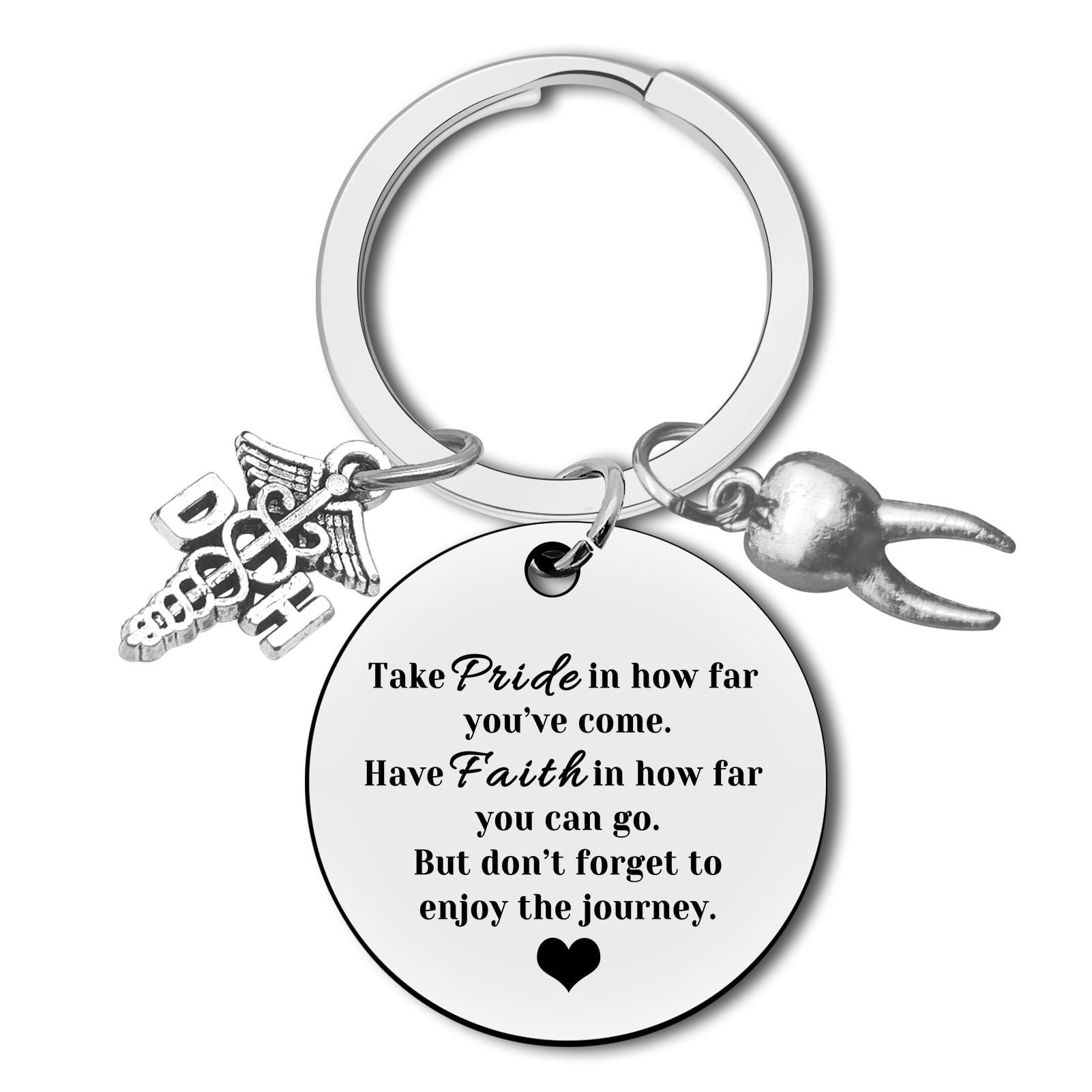 Dental Hygienist Gifts Keychain New Dentist Dental Graduation Gifts  Inspirational Gifts Dental Student Gift Dental Assistant Gift Dentist  Doctor Nurse Gifts Dentist Gift Encouragement Birthday Gifts - Walmart.com