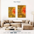 thumbnail image 4 of Elephant Stock Abstract Ii Wall Art - Vertical Multi Panel Canvas - Living Room Wall Decor - Abstract Multi Panel - Gold And Yellow Decor By Greg Simanson - 24" x 38", 4 of 8