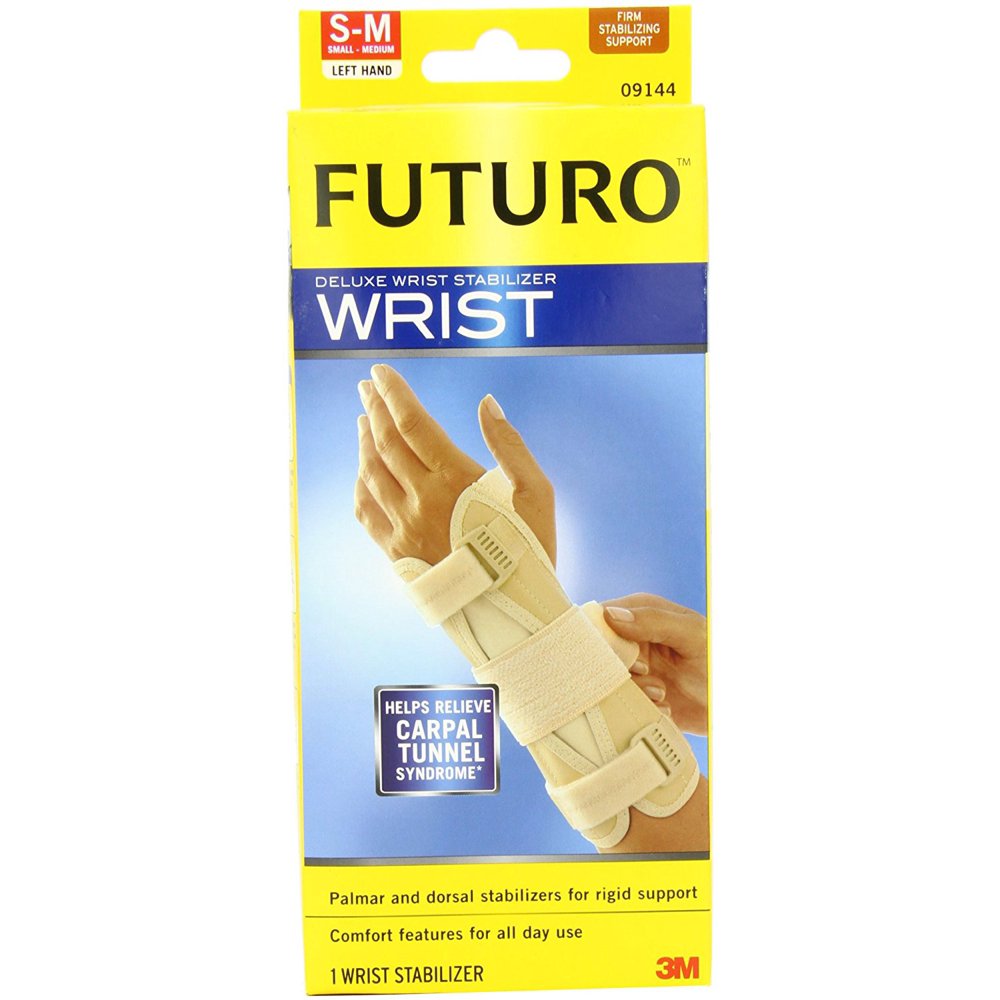 Futuro Deluxe Wrist Stabilizer, Left Hand Small/Medium