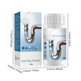 thumbnail image 3 of Pipe Dredging Agent Sewer Toilet Kitchen Dredging Deodorant Clogged Channel Agent 100g, 3 of 9